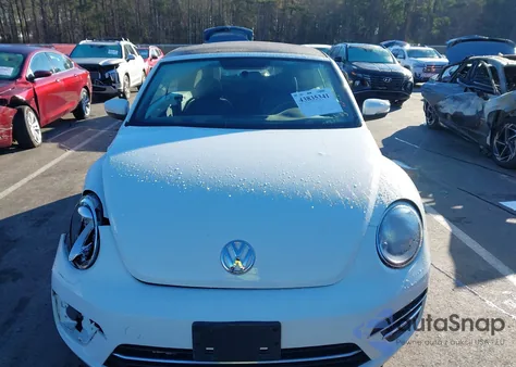 2018 Volkswagen Beetle from USA, damaged, VIN 3VW5DAAT3JM516437
